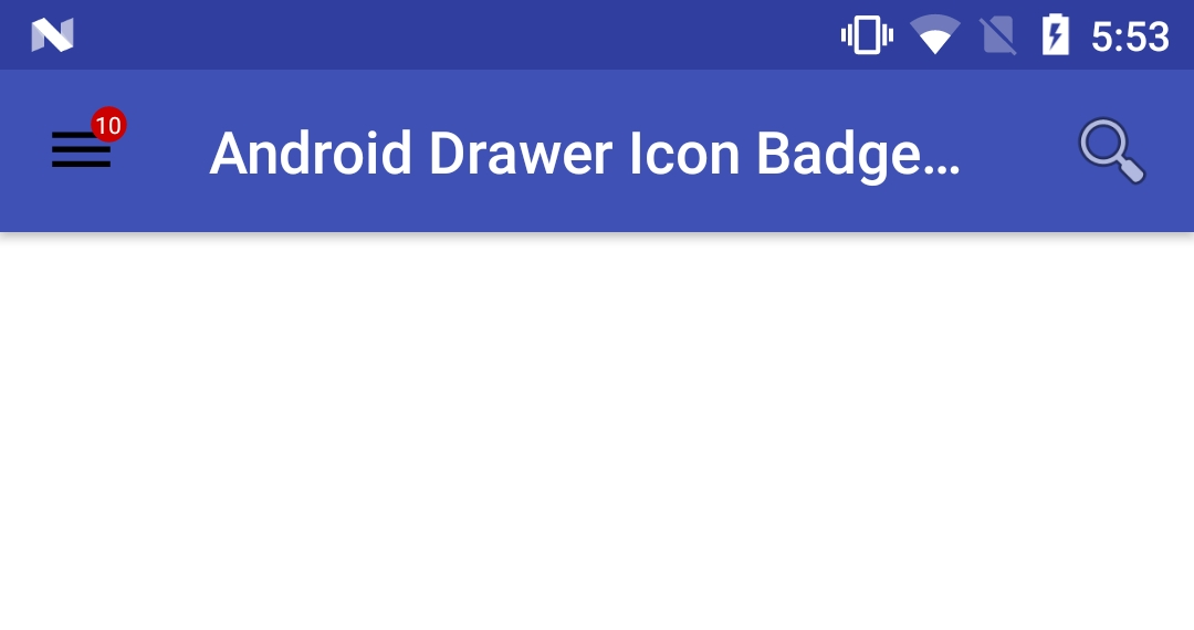 1080x570 Badge Notification Over Drawer Toggle In Toolbar