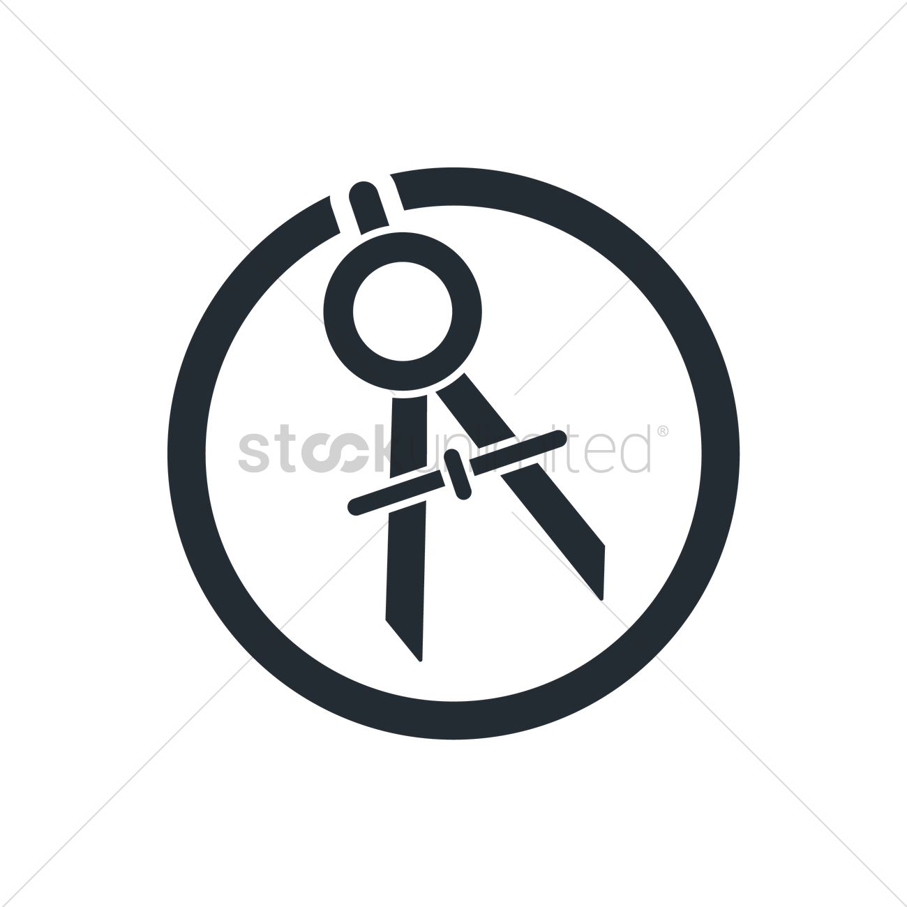 1300x1300 Drawing Compass Icon Vector Image