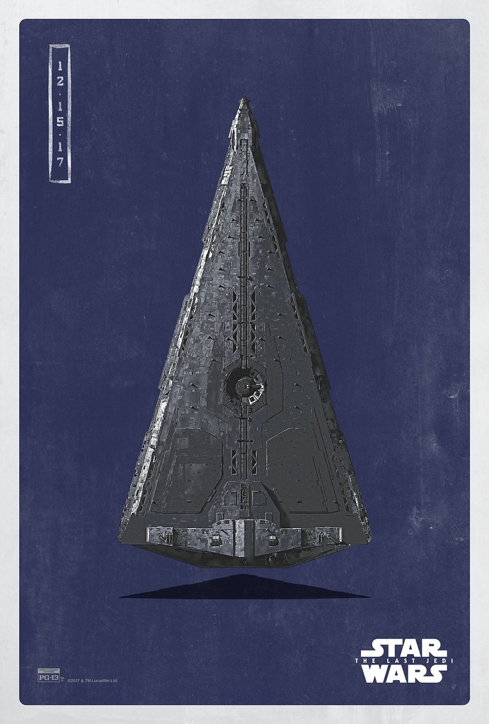 691x1023 The Dreadnought Star Wars The Last Jedi Poster