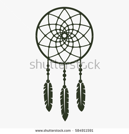 450x470 Dream Catcher Clipart Simple