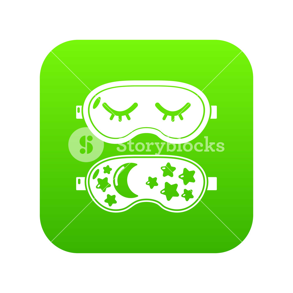 1000x1000 Dream Icon Green Vector Isolated On White Background Royalty Free