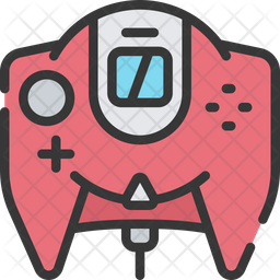 Dreamcast Icon Of Colored Outline Style 256x256 Dreamcast Icon Of Colored Outline Style