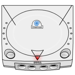 Sega Dreamcast Icon Console Iconset Sykonist 256x256 Sega Dreamcast Icon Console Iconset Sykonist