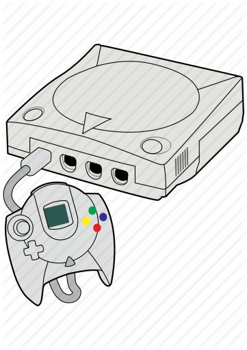 Console, Controller, Gaming, Retro, Sega, Sega Dreamcast, System Icon 361x512 Console, Controller, Gaming, Retro, Sega, Sega Dreamcast, System Icon