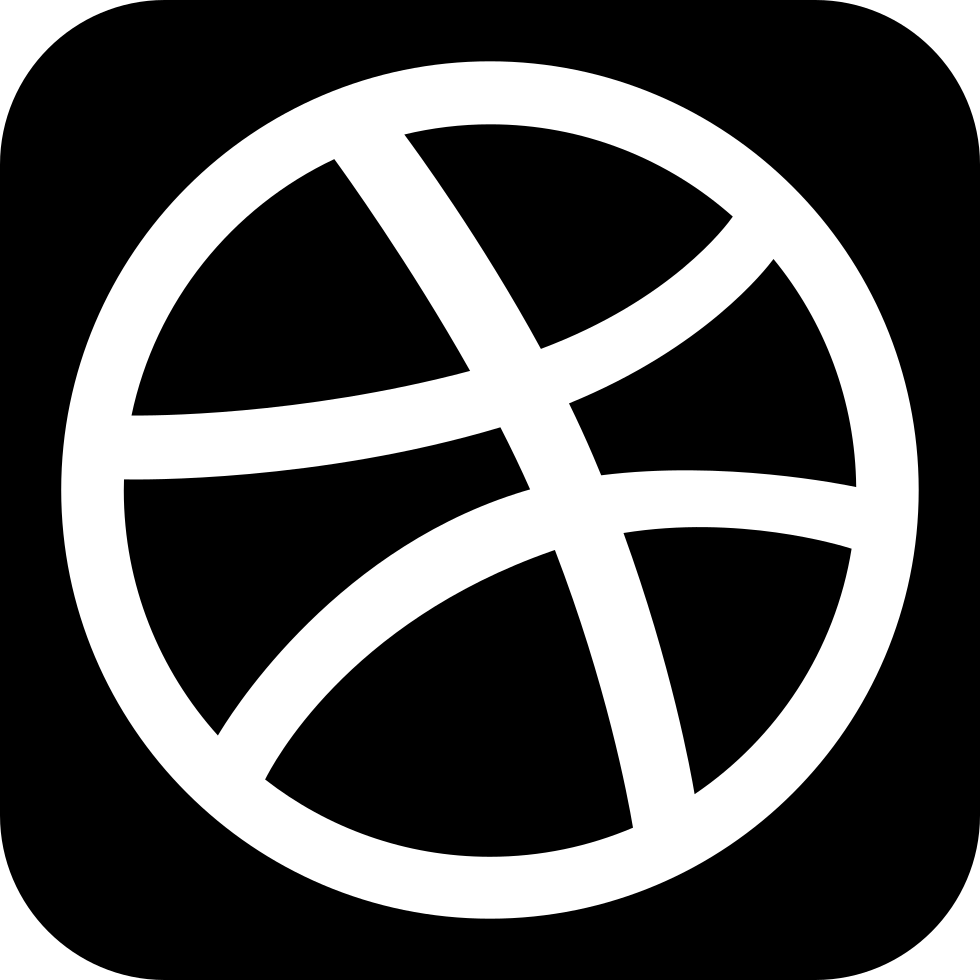 980x980 Dribbble Png Icon Free Download