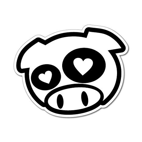 Drift Pig Jdm Car Sticker Decal Automotive 466x466 Drift Pig Jdm Car Sticker Decal Automotive