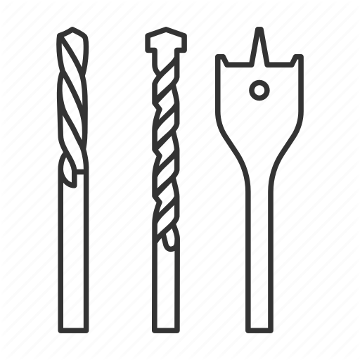 512x512 Bit, Construction Tool, Drill, Drill Bits, Drilling, Electric, Kit