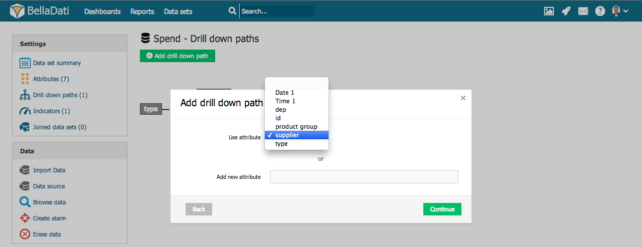 1280x493 Defining Drill Down Path