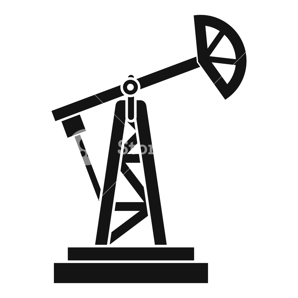 1000x1000 Oil Rig Icon Simple Illustration Of Oil Rig Vector Icon For Web