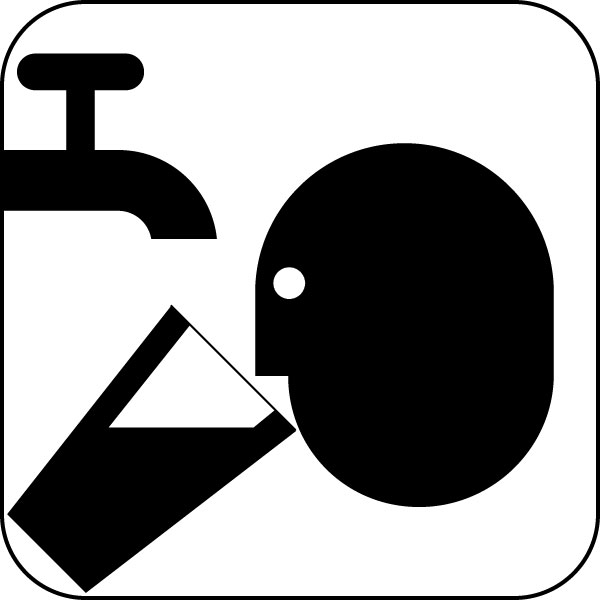 Drinking Water Icon