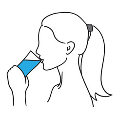 240x240 Search Photos Woman Drinking Water Icon