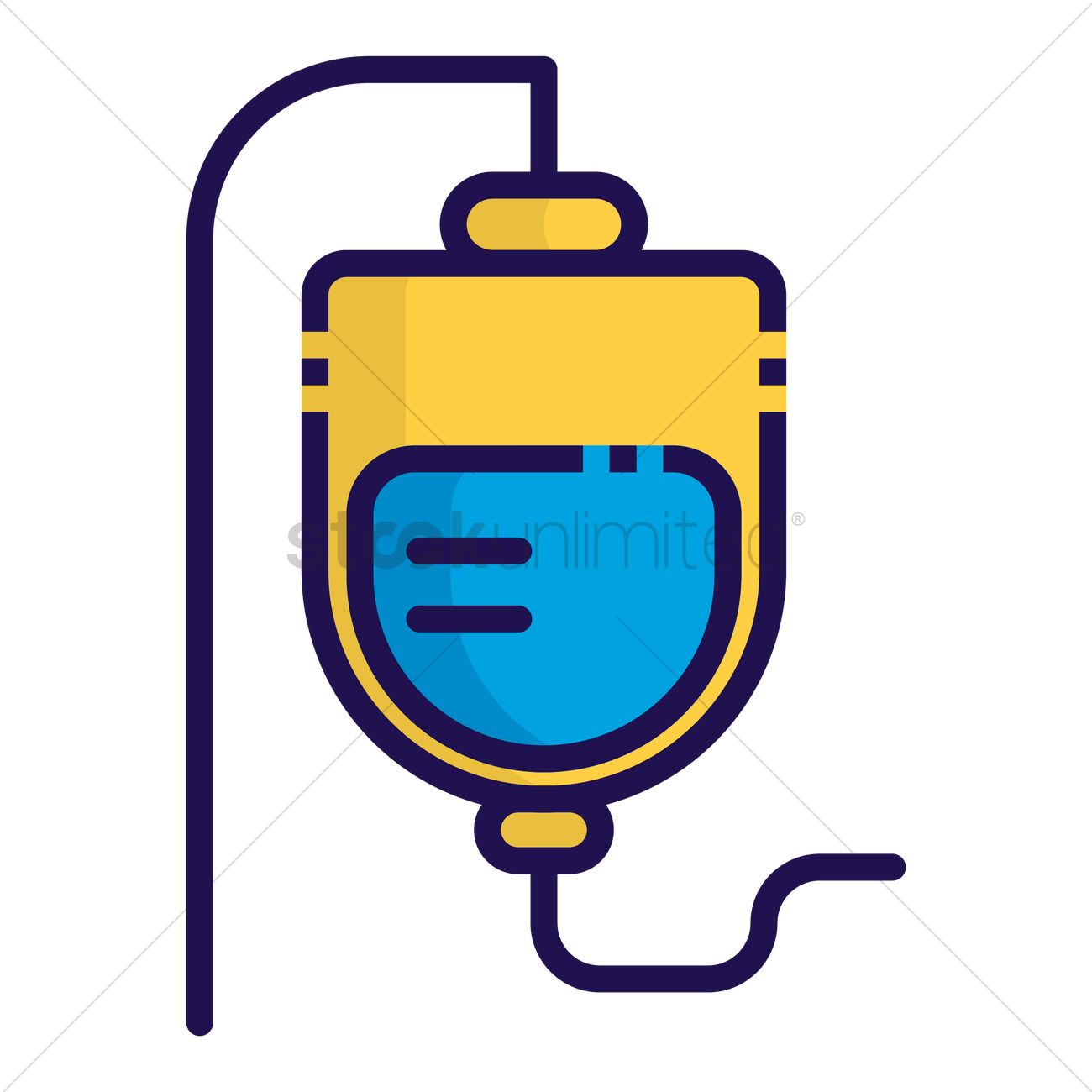 1300x1300 Iv Drip Icon Vector Image