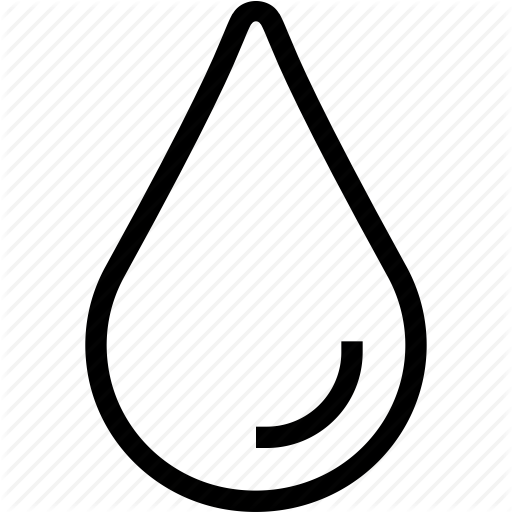 512x512 Blood, Clean, Drip, Drop, Droplet, Paint, Water Icon