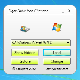 264x261 Eight Drive Icon Changer