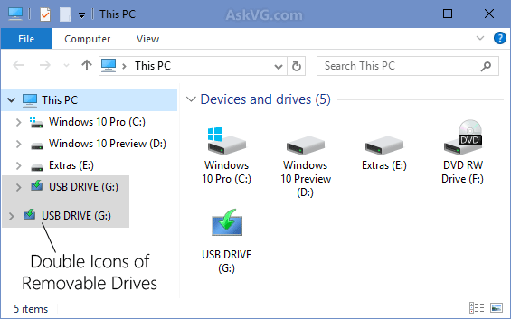 565x353 Windows Tip Remove Icons From Navigation Pane Of This Pc