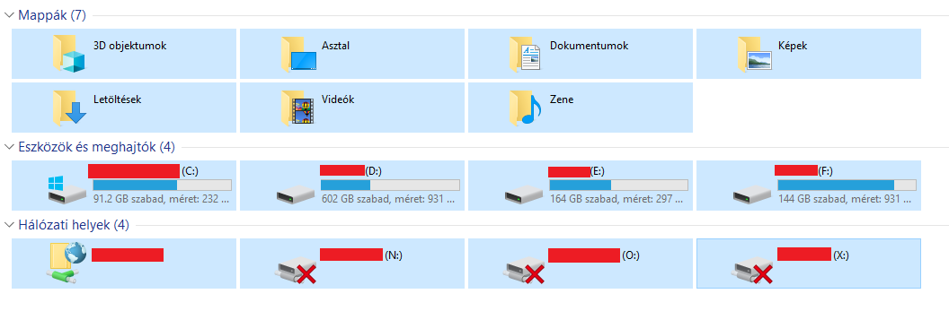 1056x347 Drive Icons In My Computer Screen Shifted To Right, Causing