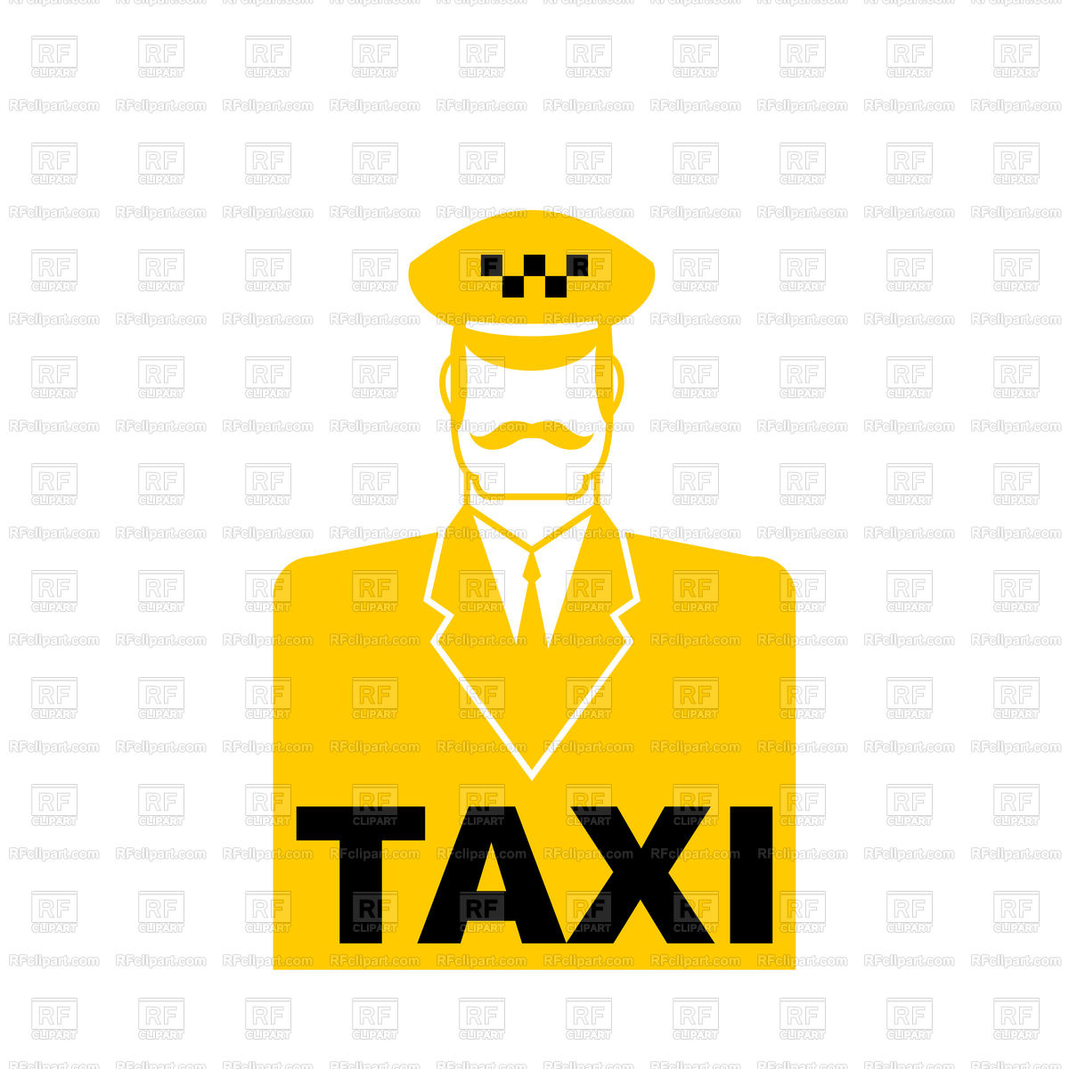 1200x1200 Taxi Driver Icon Cabbie Sign Cabdriver Symbol Vector
