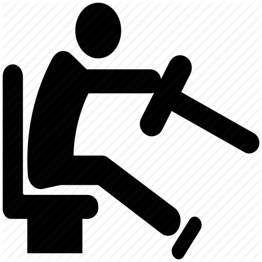 512x512 Driver, Driving Car, Driving Posture, Man On Steering, Motorist Icon