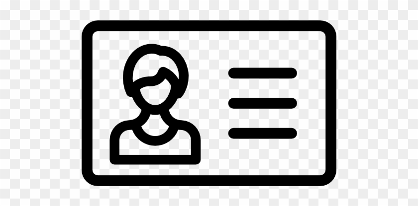 840x415 Id Card Free Icon
