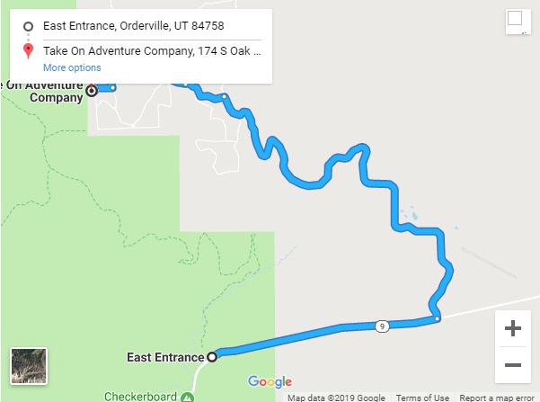 601x447 Driving Directions Turn
