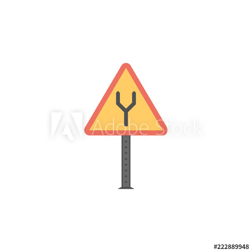 500x500 Driving Directions Colored Icon Element Of Road Signs