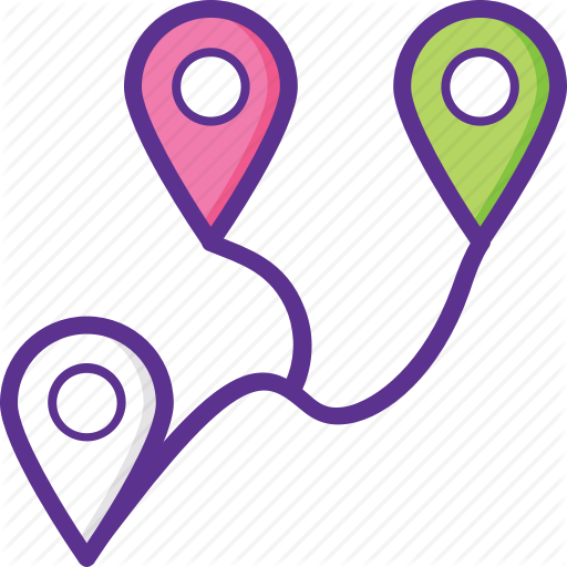 512x512 Distance Diagram, Driving Directions, Map, Road Distance, Travel