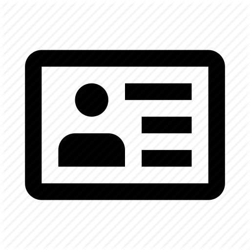 512x512 Driver, Id, License, Profile Icon