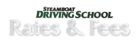 453x134 Rates Steamboat Driving School