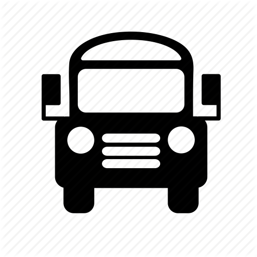 512x512 Bus, Children, Driver, Driving, School, Transport Icon