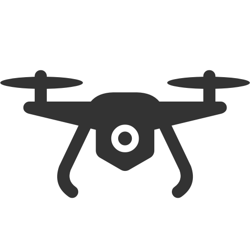 512x512 Aerial, Drone, Uav, Unmanned, Vehicle Icon