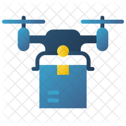 256x256 Drone Icon Of Flat Style