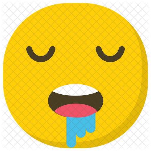 512x512 Drooling Emoji Emoji Icon Of Flat Style