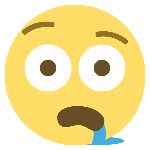 512x512 Drooling Face Emoji Emoticon Vector Icon Free Download Vector