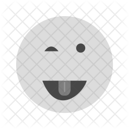 256x256 Drooling Icon Of Flat Style