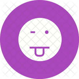 256x256 Drooling Icon Of Glyph Style