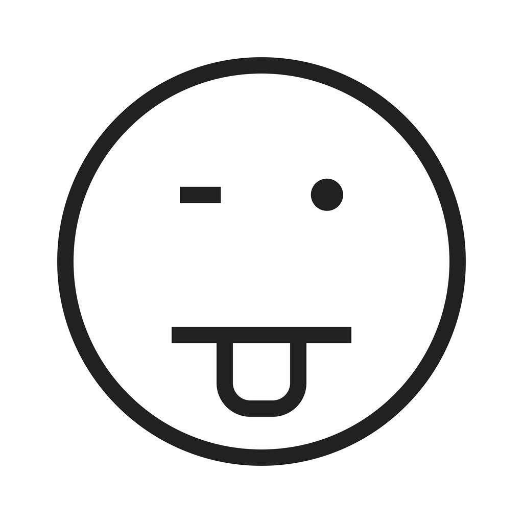 1024x1024 Drooling Line Icon