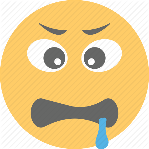 512x512 Drooling Face, Emoji, Emoticon, Open Mouth, Saliva Icon