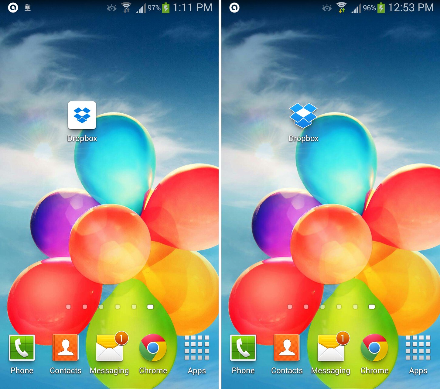 1449x1280 Updated Dropbox App Links To Pc More Easily, Uses Prettier Icons