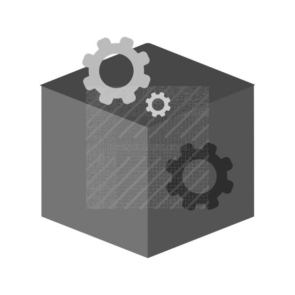 600x600 Dropbox Settings Greyscale Icon