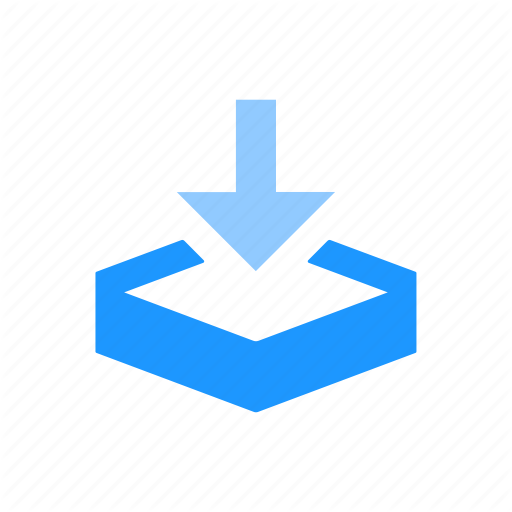 512x512 Arrow, Download, Download File, Dropbox Icon