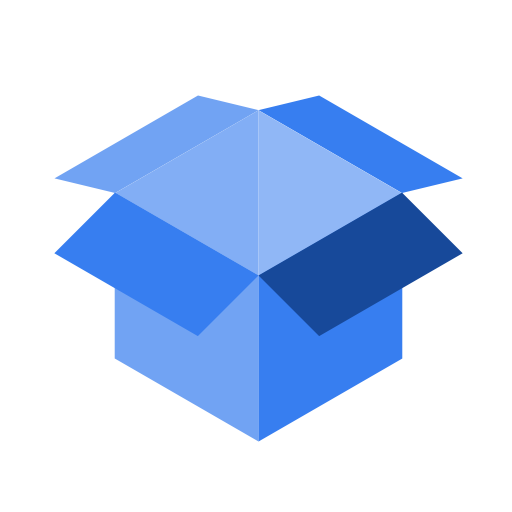 dropbox logo black background