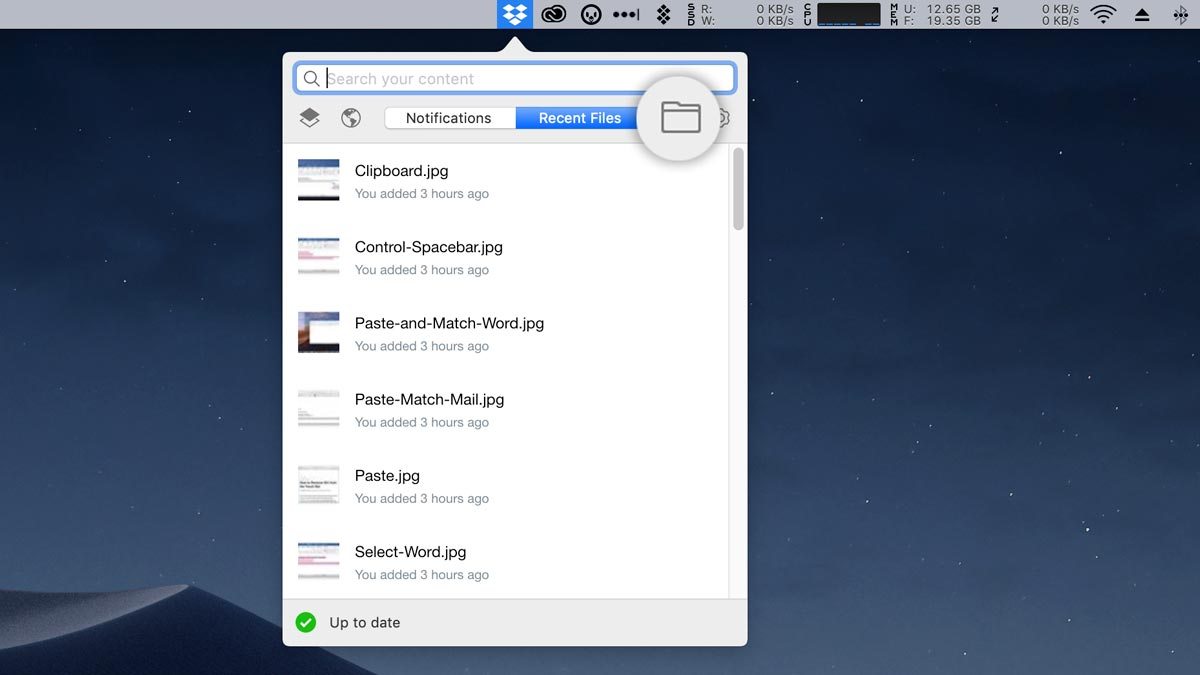 dropbox mac public folder