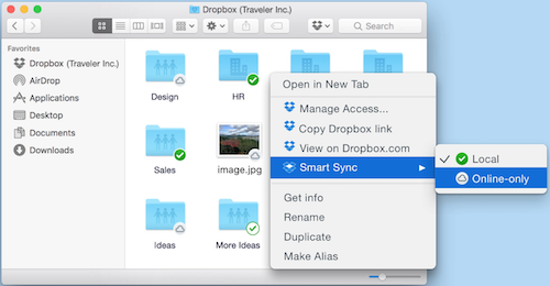 500x260 Smart Sync Dropbox Help