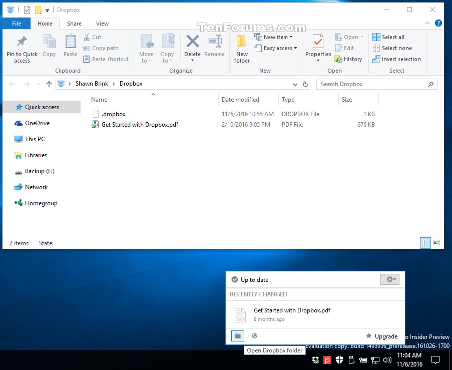 download dropbox for windows 10 free