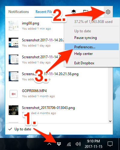 dropbox for mac sync icons still blue