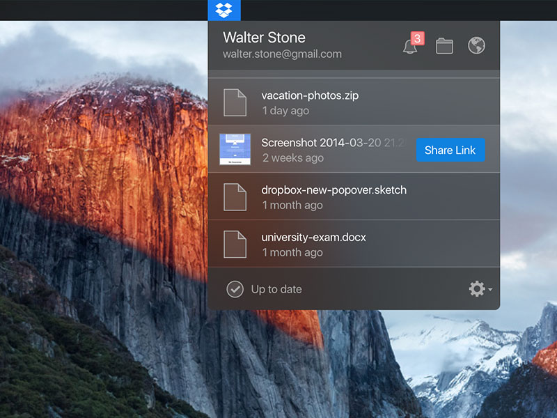 800x600 Dark Dropbox Popover Sketch Freebie