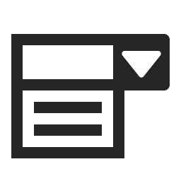 Drop Down List Icon Iconexperience 256x256 Drop Down List Icon Iconexperience