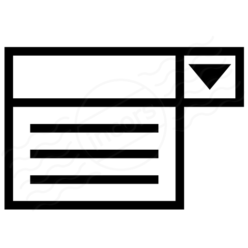 Iconexperience I Collection Drop Down List Icon 512x512 Iconexperience I Collection Drop Down List Icon