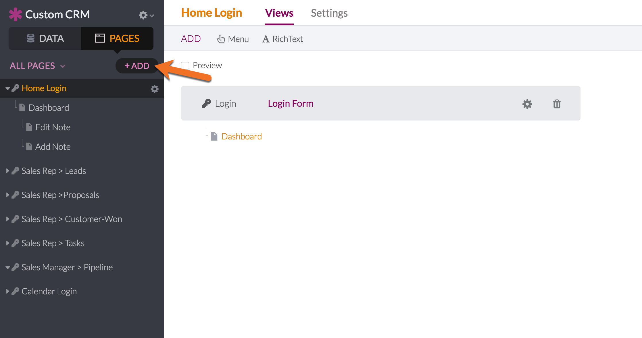 2234x1178 Page Menu Knack