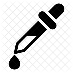 256x256 Dropper Icon Of Glyph Style